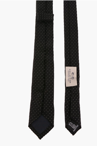 CC COLLECTION Cravatta a Pois in Seta 