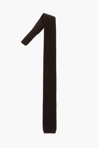 Wool Tricot Tie