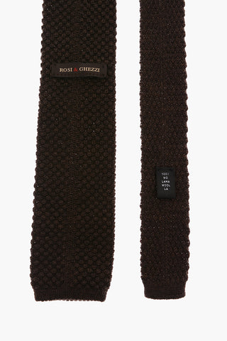 Wool Tricot Tie