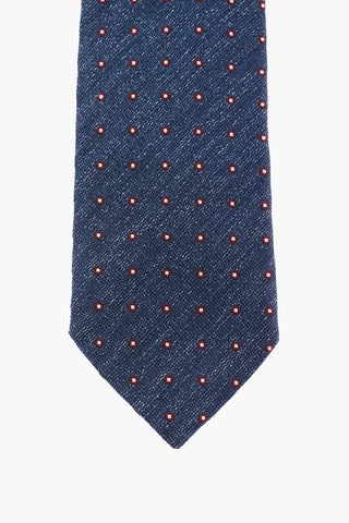 CC COLLECTION Polka Dot Silk New Standard Tie 