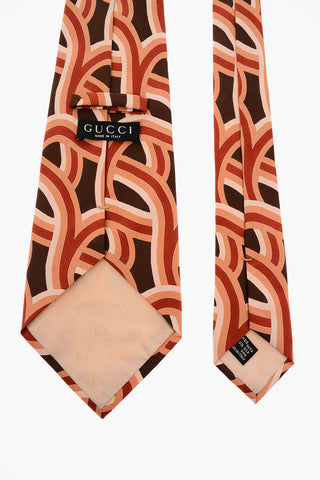 Printed Silk Kipper Tie 