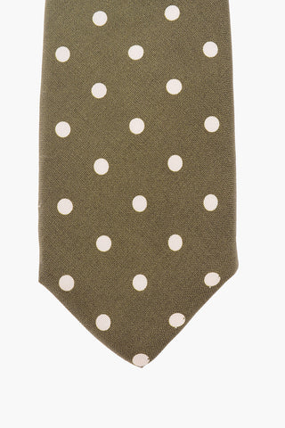 Silk Polka Dot Tie