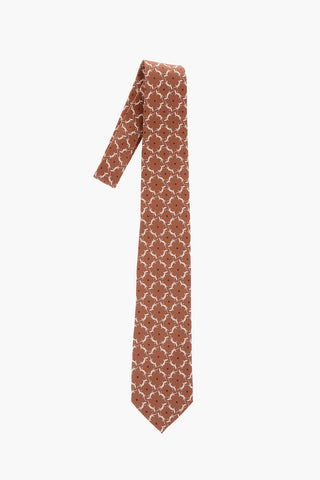 Printed Silk LIZARD Tie