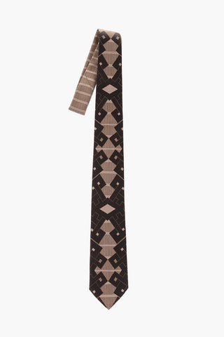 Cravatta Fair Isle in Seta 