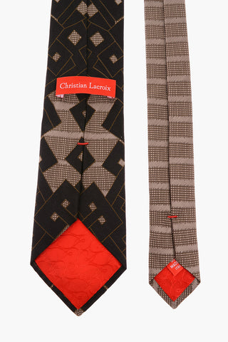 Cravatta Fair Isle in Seta 
