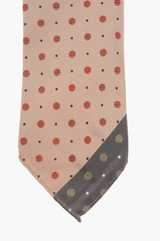 Polka Dot Silk New Standard Tie