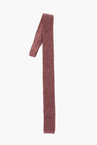 Cravatta Crochet in Seta e Lino