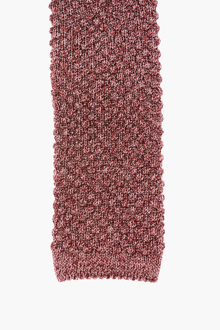 Cravatta Crochet in Seta e Lino