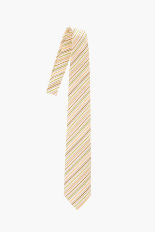 TREND Diagonal Striped Silk Tie