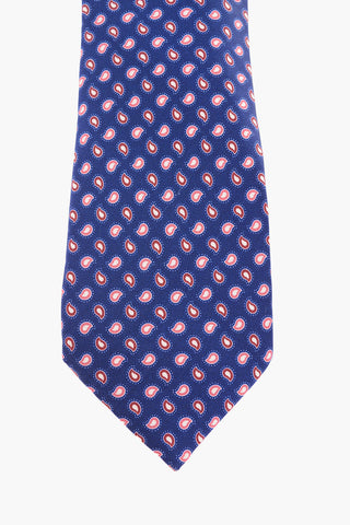 Printed Silk Classic Tie