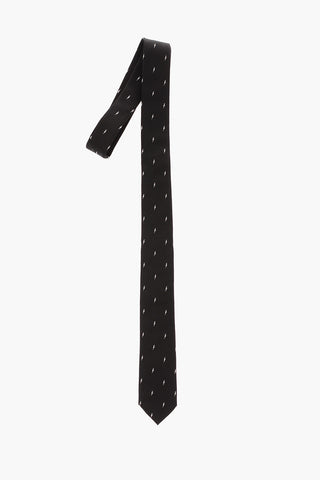 Monogram All-Over Printed Skinny Tie