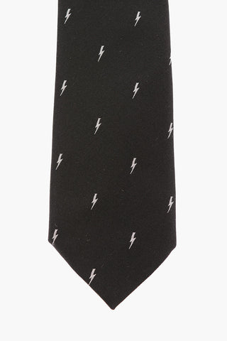 Monogram All-Over Printed Skinny Tie