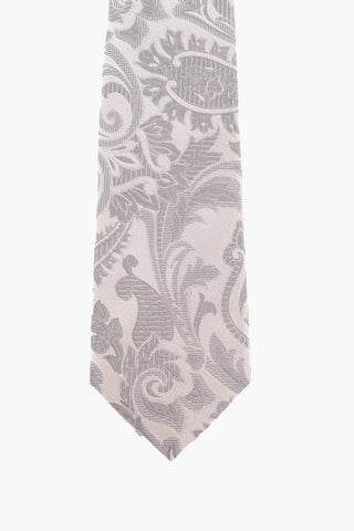 Paisley Silk Skinny Tie 