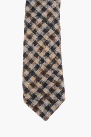 Virgin Wool Ultra Slim Tie