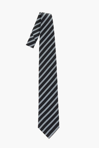 Regimental Striped Silk Traditional Tie