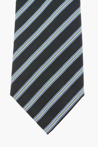 Regimental Striped Silk Traditional Tie