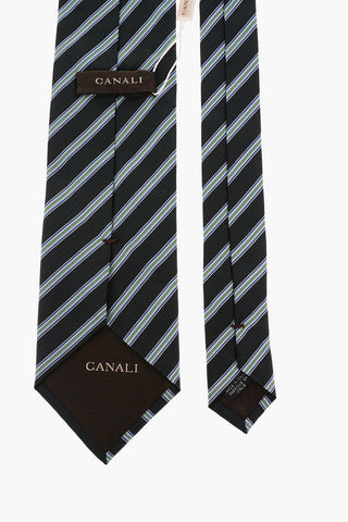 Regimental Striped Silk Traditional Tie