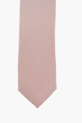 CC COLLECTION Silk Pin Check Tie