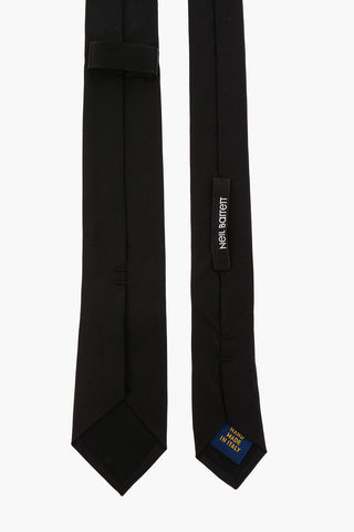 Cravatta Skinny in Seta Cucita a Mano 