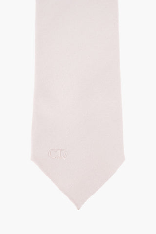 Shimmered Silk Skinny Tie 