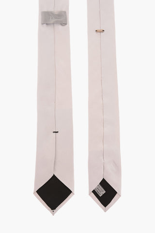 Shimmered Silk Skinny Tie 