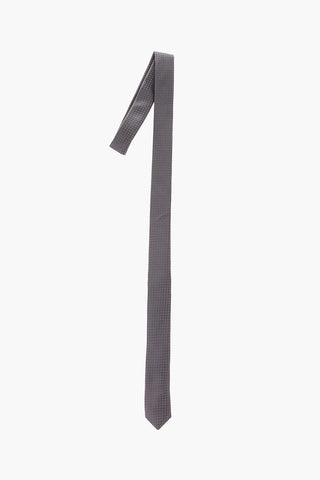 CC COLLECTION Jacquard Silk Skinny Tie 