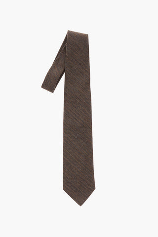 Silk and Wool Traditional Tie