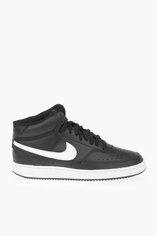 leather COURT VISION MID High-top Sneakers