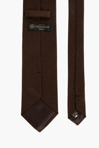 CC BROTHERS Silk Lurex Detail Tie