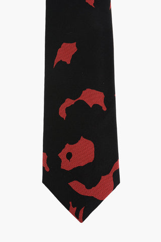 Printed Silk Traditional Tie 