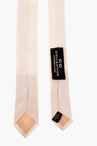 CC COLLECTION Lurex Polka Dot Skinny Tie