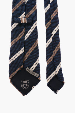 Crochet Regimental Striped Tie