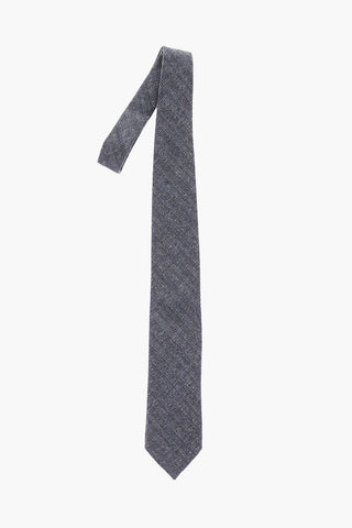Melange Silk Narrow Tie