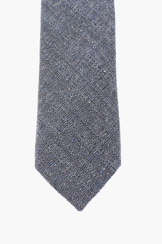 Melange Silk Narrow Tie
