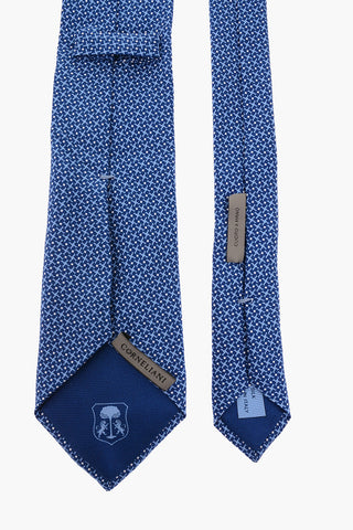 Floral Silk Hand-Stitching Tie 