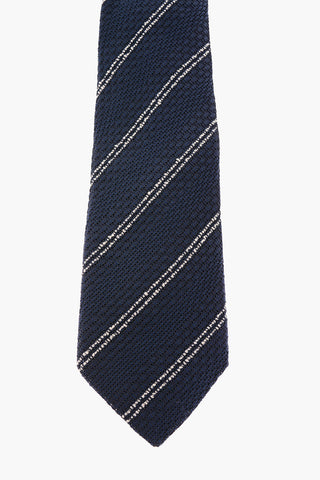 Crochet Regimental Striped Tie