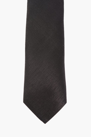Silk and Lurex Narrow Tie