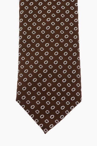 Floral Embroidered Tie
