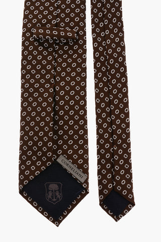 Floral Embroidered Tie
