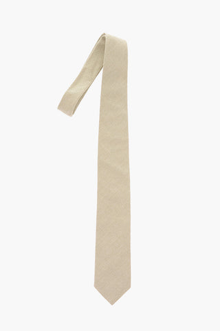 Cotton and Silk Narrow Tie