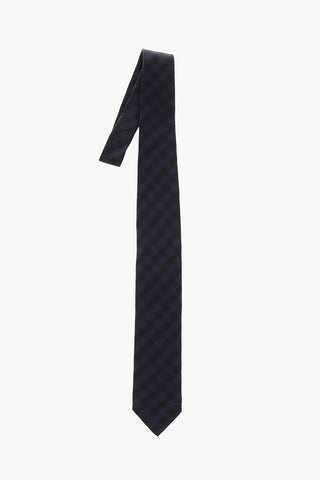 Tartan Silk Narrow Tie