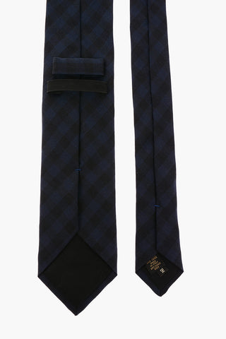 Tartan Silk Narrow Tie