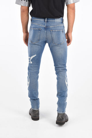 16cm Distressed D-STRUKT-SP10 Jeans L.32