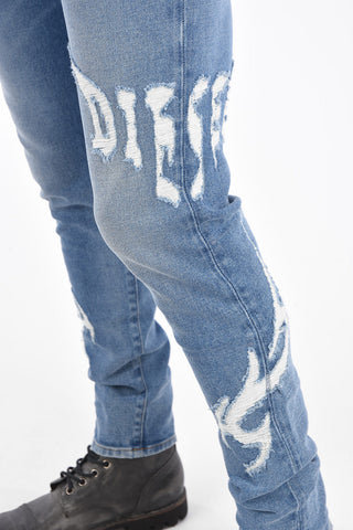 16cm Distressed D-STRUKT-SP10 Jeans L.32