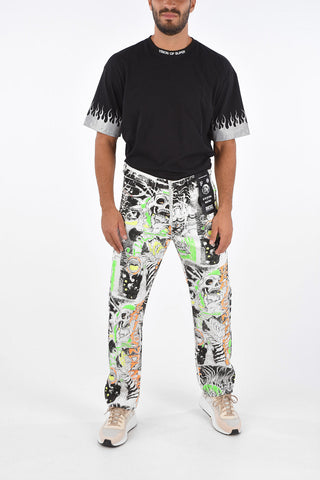 21cm Printed D-MACS-SY Jeans L.32