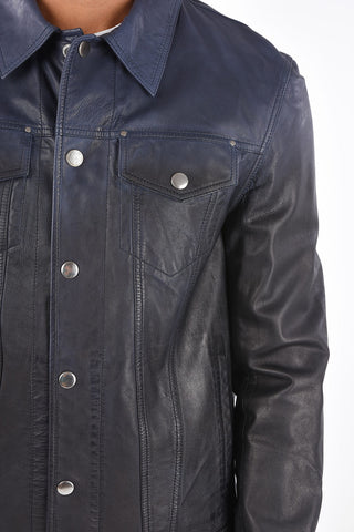 Leather L-NHILL-TRE Jacket