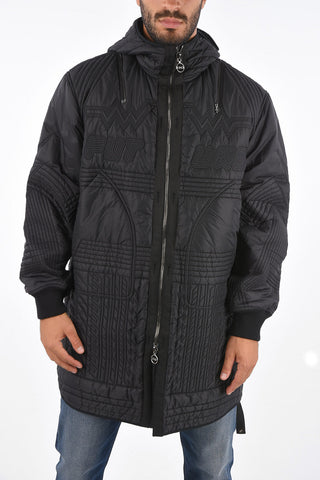 BLACK GOLD Parka W-PAR-QUILT Ricamato