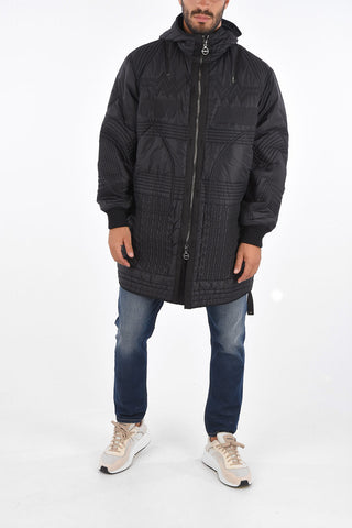 BLACK GOLD Parka W-PAR-QUILT Ricamato