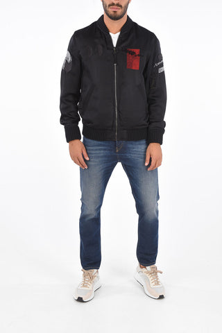 BLACK GOLD Wool Reversible J-AFTER Bomber