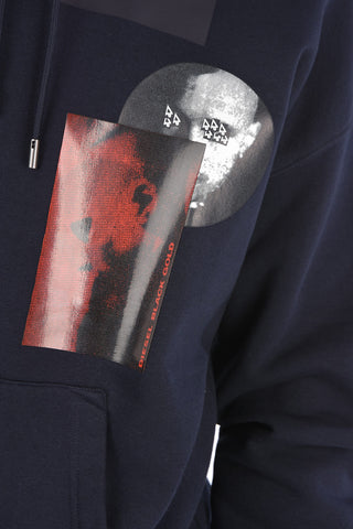 BLACK GOLD Printed S-HENON Sweater